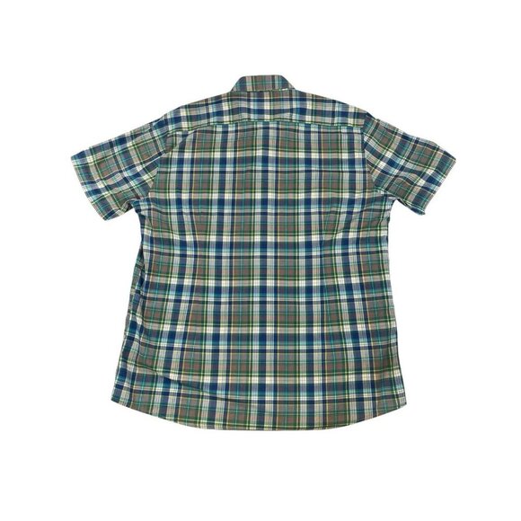 BARBOUR L94716 Men's Multicolor Gerald Tailored Fit Madras Sport Shirt Size XL - Picture 4 of 8